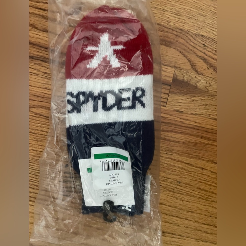 NWT SPYDER Official Olympics mittens haze collab rare**
